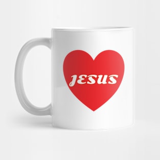 Jesus In The Heart Mug